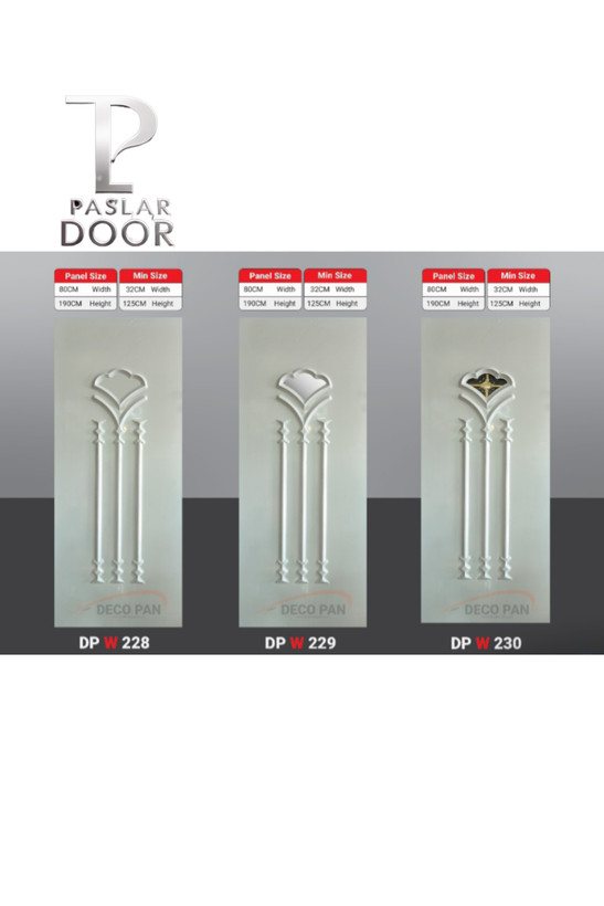 پنل دکوراتیو با طراحی گلمانند و سه ستون، در مدلهای ساده و شیشهدار مشکی و طلایی، در بندرلنگه