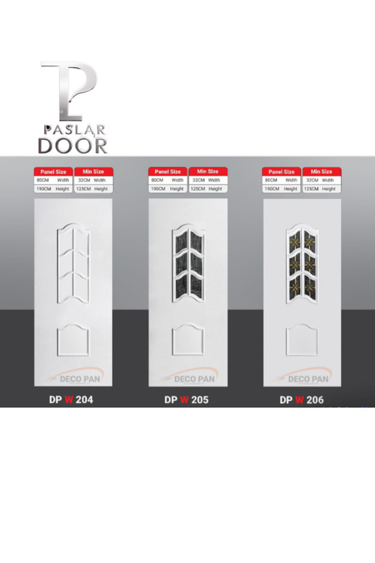 درب دکوراتیو با طراحی زاویهدار و شیشهدار، در مدلهای ساده و تزئینات مشکی و طلایی، در پاسلار درب