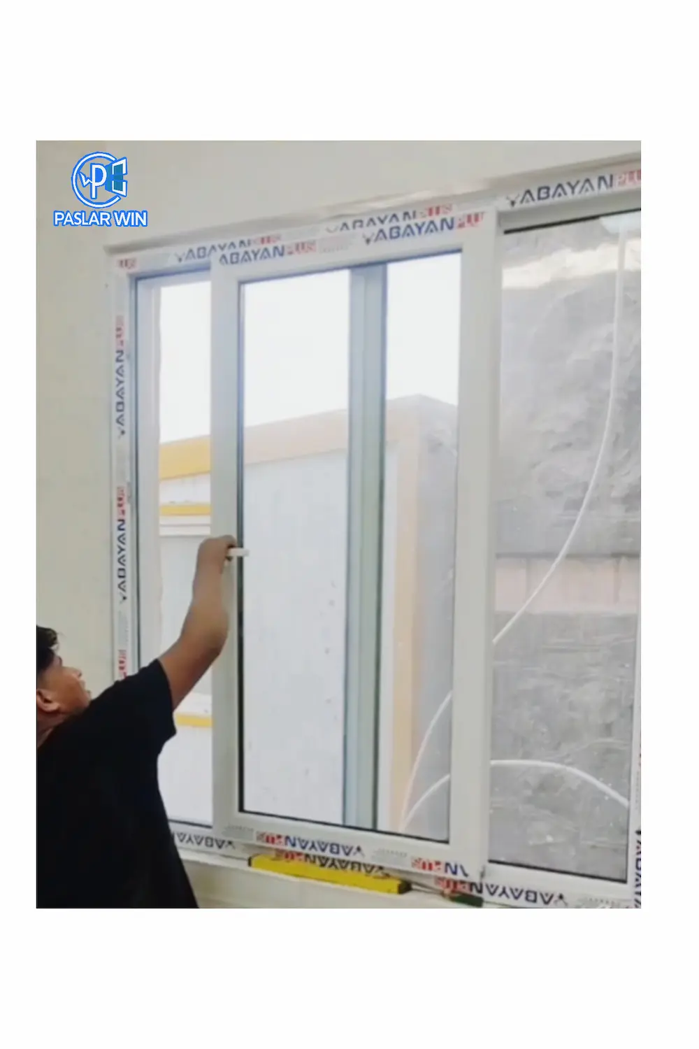 پنجره‌ی دوجداره ی کشویی پاسلار وین  upvc و آلومینیوم در بندر عباس و بندر لنگه